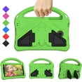 thumbnail image 1 of SaniMore 7 inch Universal Kids Case for Galaxy Tab A 7.0 (SM-T280/T285) & Tab 4/3 7.0 SM-T230/T231/T210/P3200 & Tab E/3 Lite 7.0 SM-T113/T110, Shockproof EVA 【Handle & Stand】 Protective Cover, Green, 1 of 8
