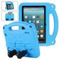 thumbnail image 1 of SaniMore for ALL-New Fire 7 2022 Lightweight Kids Case, EVA Foam Case with Holder & Foldable Panda Kickstand Shockproof Protective Case for ALL-New Fire 7 7" Boys Girls, Blue, 1 of 8