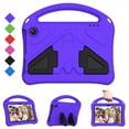 thumbnail image 1 of SaniMore All-New Fire 7 Case Kids 2022, [Handle and Kickstand] [Protective and Shockproof] Kids Case for Kindle Fire 7 inch 2022 Tablet (12th Generation, 2022 Release), Purple, 1 of 9