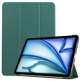 thumbnail image 1 of SaniMore for Apple iPad Air 13 (2024) Case, Auto Sleep/Wake, Rugged PC Case with Tri-Fold Kickstand [Support iPad 1st/3rd Pencil Charging]  Shockproof Protective Case for Women Men, Darkgreen, 1 of 8