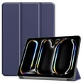 thumbnail image 1 of SaniMore for Apple iPad Pro 13 (2024) Case, Auto Sleep/Wake, Rugged PC Case with Tri-Fold Kickstand [Support iPad 1st/3rd Pencil Charging]  Shockproof Protective Case for Women Men, Darkblue, 1 of 7