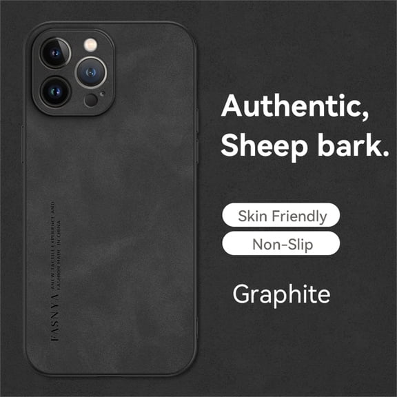 SaniMore for Apple iPhone 13 Pro Case, Non-Slip All-inclusive Lens Protection Luxury PU Leather [Thermal Honeycomb Interior] Heavy Duty Protective Cover for iPhone 13 Pro, Black