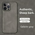 thumbnail image 1 of SaniMore for Apple iPhone 14 Pro Max Case, Non-Slip All-inclusive Lens Protection Luxury PU Leather [Thermal Honeycomb Interior] Heavy Duty Protective Cover for iPhone 14 Pro Max, Gray, 1 of 6
