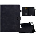 thumbnail image 1 of SaniMore Business Case for iPad Pro 11 2024, PU Leather Case Shockproof TPU Shell Card Holder Hand Rope Anti-slip Strip Full Protective Wallet Tablet Magneic Case For iPad Pro 11 2024, Black, 1 of 10
