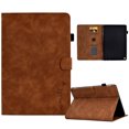 thumbnail image 1 of SaniMore Case for Amazon Fire Max 11 11.0" Released 2023, Wear-resistanrt PU Leather Soft TPU Back Auto Wake/Sleep Card Slots Pen Holder Kickstand Magnetic Full Protective Wallet Cover, Brown, 1 of 10