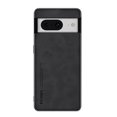 thumbnail image 1 of SaniMore Case for Google Pixel 8 Pro (2023), Luxury PU Leather Lens Protection Metal Hidden Bracket Slim Lightweight Shockproof Anti-fall Bumper Drop Resistant Shell for Google Pixel 8 Pro - Black, 1 of 9