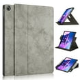 thumbnail image 1 of SaniMore Case for Lenovo Tab M10 Plus 3rd Gen 10.6 inch 2022 TB-125F/128F, 360° Rotating Swivel Stand Anti-slip Strip Auto Sleep/Wake PU Leather Luxury Full-body Protective Shell (Gray), 1 of 9