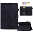 thumbnail image 1 of SaniMore Case for Lenovo Tab M10 Plus 3rd Gen 10.6 inch 2022 TB-125F/128F, Wear-resistanrt PU Leather TPU Auto Wake/Sleep Card Slots Pen Holder Kickstand Magnetic Full Protective Wallet Cover, Black, 1 of 10