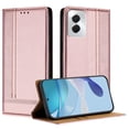 thumbnail image 1 of SaniMore Case for Motorola Moto G Power 5G 2024, Wear-resistant PU Leather Retro Durable TPU Shell Flip Folio Stand, Full Body Protection Magnetic Clasp Business Shell, Rosegold, 1 of 7