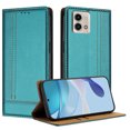 thumbnail image 1 of SaniMore Case for Motorola Moto G Stylus 5G 2023, Wear-resistant PU Leather Retro Durable TPU Shell Flip Folio Stand, Full Body Protection Magnetic Clasp Business Shell, Green, 1 of 7