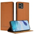 thumbnail image 1 of SaniMore Case for Motorola Moto G Stylus 5G 2024, Wear-resistant PU Leather Retro Durable TPU Shell Flip Folio Stand, Full Body Protection Magnetic Clasp Business Shell, Brown, 1 of 7