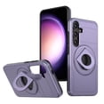 thumbnail image 1 of SaniMore Case for Samsung Galaxy A05S, Slidng Camera Window with Kickstand Holder, Magnetic Car Mount, Function Slim Fit Protection Shockproof Anti-fall Magnetic Cover for Galaxy A05S, Purple, 1 of 6