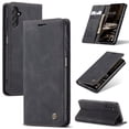 thumbnail image 1 of SaniMore Case for Samsung Galaxy A14 5G 6.6" 2023, Premium PU Leather Magnetic Cover Card Slots Cash Pocket Flip Kickstand Shockproof TPU Shell Srcure Grip Full Protective Business Case, Winered, 1 of 9