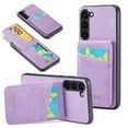 thumbnail image 1 of SaniMore Case for Samsung Galaxy A14 5G 6.6" 2023 with RFID Blocking Card Holder & Flip Kickstand, PU Leather Shockproof Anti-fall Protective Retro Durable Cover for Men Women, Purple, 1 of 9