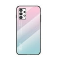 thumbnail image 1 of SaniMore Case for Samsung Galaxy A53 5G 6.5" 2022, Rugged PC Back & TPU Bumpers 3-Layer Shock Absorbing Ultra-Thin Gradient Glass Anti-Fall Shock Absorption Shell for Samsung A53 5G, Pink, 1 of 8