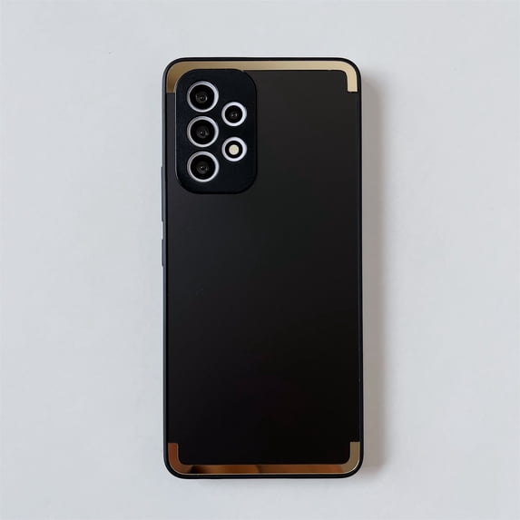 SaniMore Case for Samsung Galaxy A53 5G, AG Original Frosted Skin Cover Lens Camera Full Protection Anti-drop No-yellow Thin Lightweight Shockproof Soft Design for Samsung Galaxy A53 5G, Black