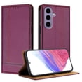 thumbnail image 1 of SaniMore Case for Samsung Galaxy S20, Wear-resistant PU Leather Retro Durable TPU Shell Flip Folio Stand, Full Body Protection Magnetic Clasp Business Shell, Purple, 1 of 7