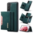 thumbnail image 1 of SaniMore Case for Samsung Galaxy S23 6.1" 2023, Retro PU Leather Case Soft TPU Inner Detachable Magnetic Folding Card Pocket Flip Kickstand Anti-drop Shockproof Protectiive Case For Galaxy S23, Green, 1 of 11