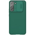 thumbnail image 1 of SaniMore Case for Samsung Galaxy S23 Plus, Soft TPU & Solid PC Cover Built-in Silde Camera Proction Classic Texture Shockproof Protective Shell for Samsung S23 Plus, PDarkgreen, 1 of 10