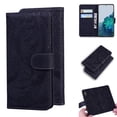 thumbnail image 1 of SaniMore Case for Samsung Galaxy S23 Plus Tiger Embossing Flip Wallet, [RFID Blocking] PU Leather Magnetic Clasp Cover with Card Holder & Kickstand Full Body Protective Shell, Black, 1 of 9