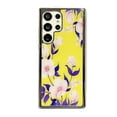 thumbnail image 1 of SaniMore Case for Samsung Galaxy S23 Ultra (6.8" 2023), Rugged PC Backplane with Flower Pattern Luxury for Girls Women Plating TPU Bumper Shockproof Anti-fall Shell, Pattern-F, 1 of 5