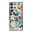 thumbnail image 1 of SaniMore Case for Samsung Galaxy S23 Ultra (6.8" 2023), Rugged PC Backplane with Flower Pattern Luxury for Girls Women Plating TPU Bumper Shockproof Anti-fall Shell, Pattern-C, 1 of 5
