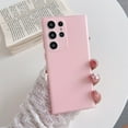 thumbnail image 1 of SaniMore Case for Samsung Galaxy S24 6.2" 2024 Release, Matte Wera-resistant Anti-scratch Back Cover Ultra-thin Lightweight Shockproof Lens All-inclusive Luxury Fashion Cover For Galaxy S24, Pink, 1 of 7