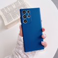thumbnail image 1 of SaniMore Case for Samsung Galaxy S24 6.2" 2024 Release, Matte Wera-resistant Anti-scratch Back Cover Ultra-thin Lightweight Shockproof Lens All-inclusive Luxury Fashion Cover For Galaxy S24, Blue, 1 of 7