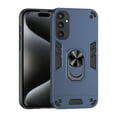 thumbnail image 1 of SaniMore Case for Samsung Galaxy S24, Magnetic Car Mount 4ft Drop Tested Military Grade Protective Shockproof Anti-fall Rugged Rotating Bracket Anti-slip Shell, Navyblue, 1 of 7