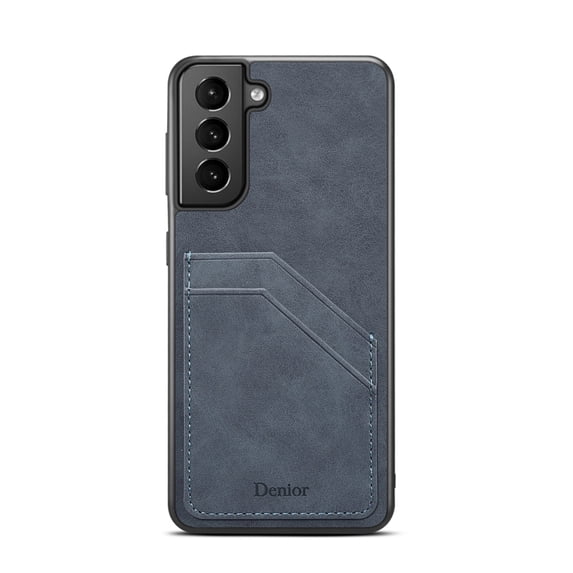 SaniMore Case for Samsung Galaxy S24 Plus, Ultra-thin Lightweight PU Leather Skin Card Slots Shockproof TPU Bumper Anti-drop Rugged Cover For Samsung Galaxy S24 Plus, Gray