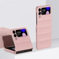 thumbnail image 1 of SaniMore Case for Samsung Galaxy Z Flip3 6.7" 2021, Ultra-slim Lightweight Hinge Protection Tough PC Backplane Anti-scratch Shockproof Anti-drop Shell for Samsung Galaxy Z Flip3, Pink, 1 of 6