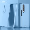 thumbnail image 1 of SaniMore Case for Samsung Galaxy Z Fold 4 7.6" 2022, Rugged Frosted PC Backplane Anti-shock Anti-drop Anti-greasy 360° Full Protective Slim Lightweight Case For Samsung Galaxy Z Fold 4, Iceblue, 1 of 9