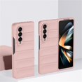 thumbnail image 1 of SaniMore Case for Samsung Galaxy Z Fold3 7.6" 2021, Ultra-slim Lightweight Hinge Protection Tough PC Backplane Anti-scratch Shockproof Anti-drop Shell for Samsung Galaxy Z Fold3, Pink, 1 of 7
