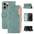 thumbnail image 1 of SaniMore Case Wallet for iPhone 12 Pro Max, RFID Blocking PU Leather Kickstand Flip Cover with 3 Card Slots [TPU Protective Interior Shell], Magnetic Folio, Turquoiseblue, 1 of 6