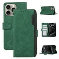 thumbnail image 1 of SaniMore Case Wallet for iPhone 14 Pro Max, RFID Blocking PU Leather Kickstand Flip Cover with 3 Card Slots [TPU Protective Interior Shell], Magnetic Folio Compatible with iPhone 14 Pro Max, Green, 1 of 6