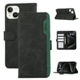 thumbnail image 1 of SaniMore Case Wallet for iPhone 14, RFID Blocking PU Leather Kickstand Flip Cover with 3 Card Slots [TPU Protective Interior Shell], Magnetic Folio Compatible with iPhone 14, Black, 1 of 9
