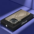 thumbnail image 1 of SaniMore Case for iPhone 13 Pro Max (6.7" 2021), Stainless Steels Backplane Anti-fingerprint [Stylish Design] Slim Lightweight Heavy Duty Protective Shell Shockproof Anti-fall, #3 Black, 1 of 8