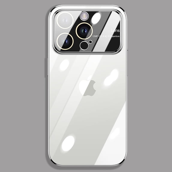 SaniMore Case for iPhone 14 6.1" 2022, Crystal-clear Lens All-inclusive Shockproof Strong Drop Resistant Anti-yellow Magnetic Slim Lightweight Anti-fingerprint Shell For iPhone 14, Silver