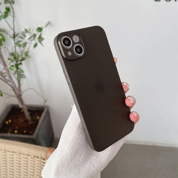 SaniMore Case for iPhone 14 Plus 6.6" 2022 Release, Matte Wera-resistant Anti-scratch Back Cover Ultra-thin Lightweight Shockproof Lens All-inclusive Luxury Fashion Cover For iPhone 14 Plus, Gray