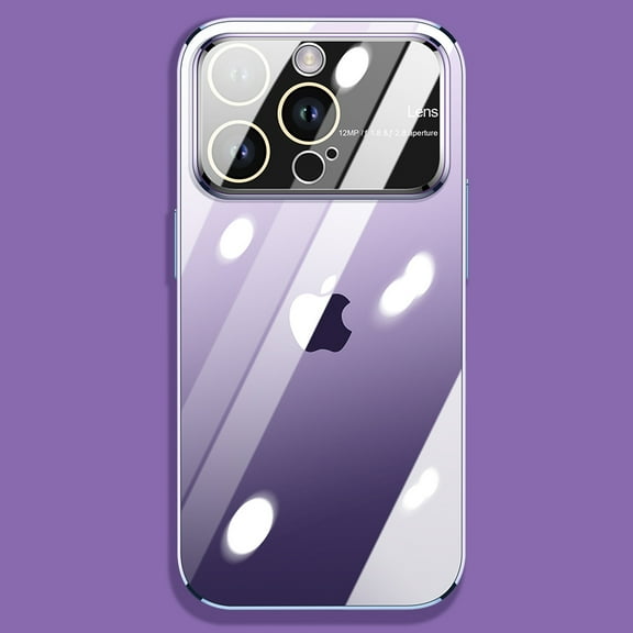 SaniMore Case for iPhone 14 Plus 6.7" 2022, Crystal-clear Lens All-inclusive Shockproof Strong Drop Resistant Anti-yellow Magnetic Slim Lightweight Anti-fingerprint Shell For iPhone 14 Plus, Purple