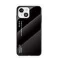 thumbnail image 1 of SaniMore Case for iPhone 14 Plus 6.7" 2022, Rugged PC Back & TPU Bumpers 3-Layer Shock Absorbing Ultra-Thin Gradient Glass Anti-Fall Shock Absorption Shell for iPhone 14 Plus, Black, 1 of 8