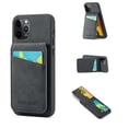 thumbnail image 1 of SaniMore Case for iPhone 14 Pro 6.1" 2022 with RFID Blocking Card Holder & Flip Kickstand, PU Leather Shockproof Anti-fall Protective Retro Durable Cover for Men Women, Black, 1 of 8