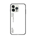 thumbnail image 1 of SaniMore Case for iPhone 14 Pro 6.1" 2022, Rugged PC Back & TPU Bumpers 3-Layer Shock Absorbing Ultra-Thin Gradient Glass Anti-Fall Shock Absorption Shell for iPhone 14 Pro, White, 1 of 8