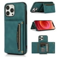 thumbnail image 1 of SaniMore Case for iPhone 14 Pro Max 6.7" 2022, [Flip Wallet with Card Slots] [Kickstand] [Shockproof & Anti-fall] Wear-resistant Tetro PU Leather Rugged Cover For iPhone 14 Pro Max 6.7" 2022, Blue, 1 of 7