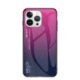 thumbnail image 1 of SaniMore Case for iPhone 14 Pro Max 6.7" 2022, Rugged PC Back & TPU Bumpers 3-Layer Shock Absorbing Ultra-Thin Gradient Glass Anti-Fall Shock Absorption Shell for iPhone 14 Pro Max, Rose, 1 of 8