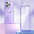 thumbnail image 1 of SaniMore Case for iPhone 14 Pro Max 6.7 inch 2022 Release, Ultra-slim with Built-in Anti-drop Corners Blitter Bling Soft TPU Backplane Shockproof Shell for iPhone 14 Pro Max 6.7 inch 2022, Purple, 1 of 6