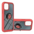 thumbnail image 1 of SaniMore Case for iPhone 15 Plus 6.7" 2023 Release, Rugged PC Backplane Shockproof TPU Bumper 360° Rotatng Ring/Kickstand Anti-drop Heavy Duty Protective Cover for iPhone 15 Plus, Red, 1 of 5