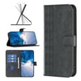 thumbnail image 1 of SaniMore Case for iPhone 15 Pro (6.1" 2023), PU Leather Wallet with Card Slots Cash Pocket Magnetic Closure Flip Kickstand Shockproof TPU Full Body Protective Business Shell, Black, 1 of 6