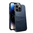 thumbnail image 1 of SaniMore Case for iPhone 15 Pro Max 6.7" 2023, Card Slots [Up to 2] Wear-resistant PU Leather Skin Shockproof PC Backplane Anti-fall Slim Lightweight Shell for iPhone 15 Pro Max, Blue, 1 of 6
