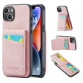 thumbnail image 1 of SaniMore Case for iPhone 15 Pro Max 6.7" 2023 with RFID Blocking Card Holder & Flip Kickstand, PU Leather Shockproof Anti-fall Protective Retro Durable Cover Men Women, Pink, 1 of 10